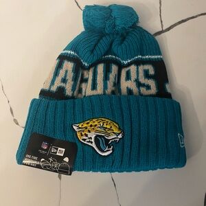Unisex Jaguars NFL New Era Winter Cap.